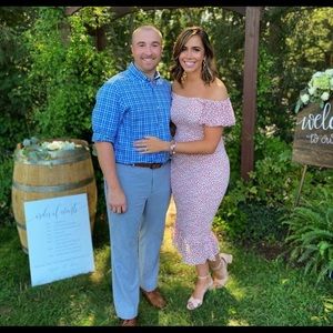 Petal & Pup light pink midi dress - wore once